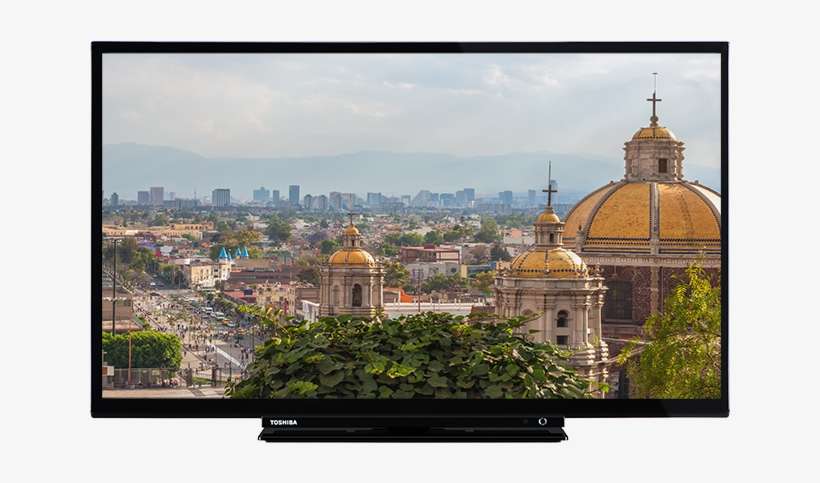 24" Toshiba Hd Ready Tv Front - Mexico City Mexico, transparent png download