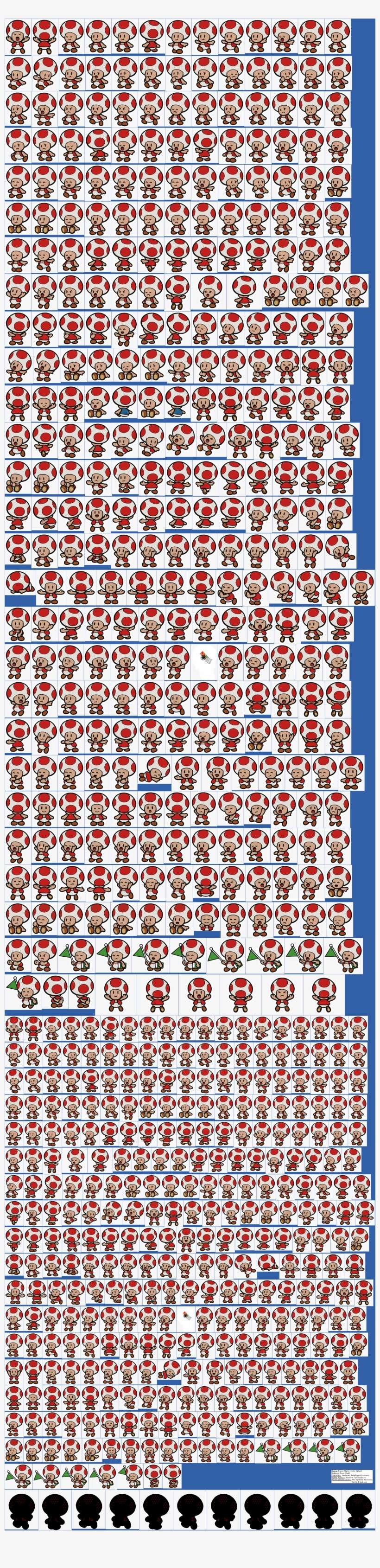 Click For Full Sized Image Toad - Paper Mario Color Splash Purple Toad, transparent png download