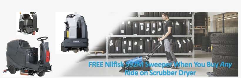 Ride On Scrubber Dryer Offers - Floor, transparent png download