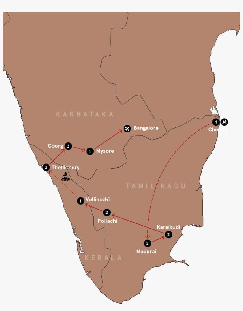 Chennai - Map, transparent png download