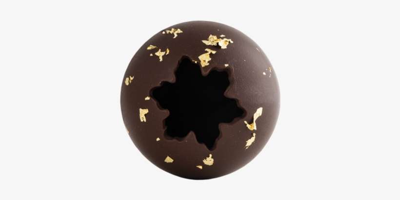 Handmade Christmas Bauble With Dark Chocolate, Star - Sphere, transparent png download