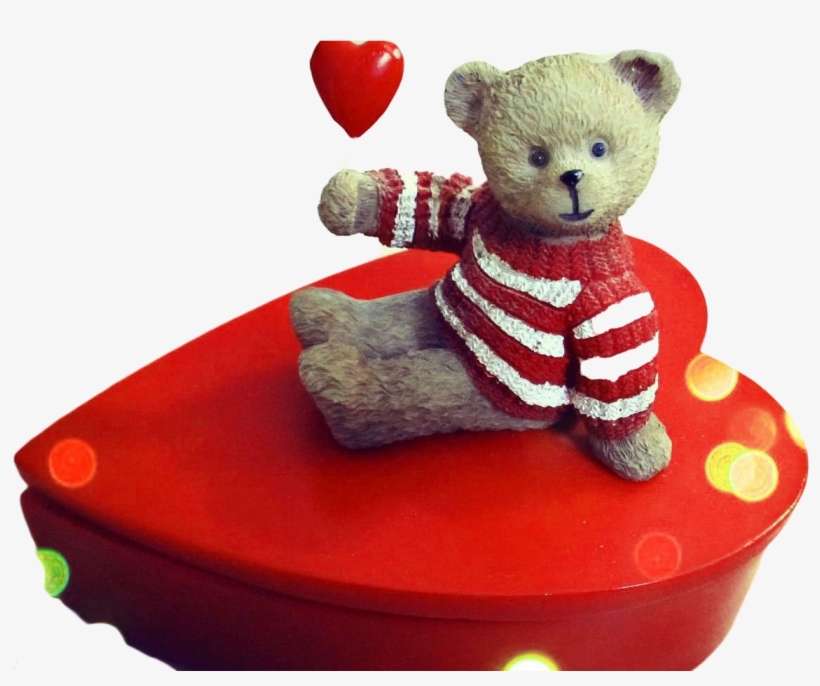 Happy Teddy Day Png Image - Happy Teddy Day For Love, transparent png download