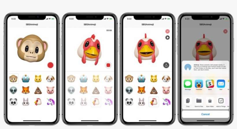 Animojii Main - Ios 11.3 Beta 2, transparent png download