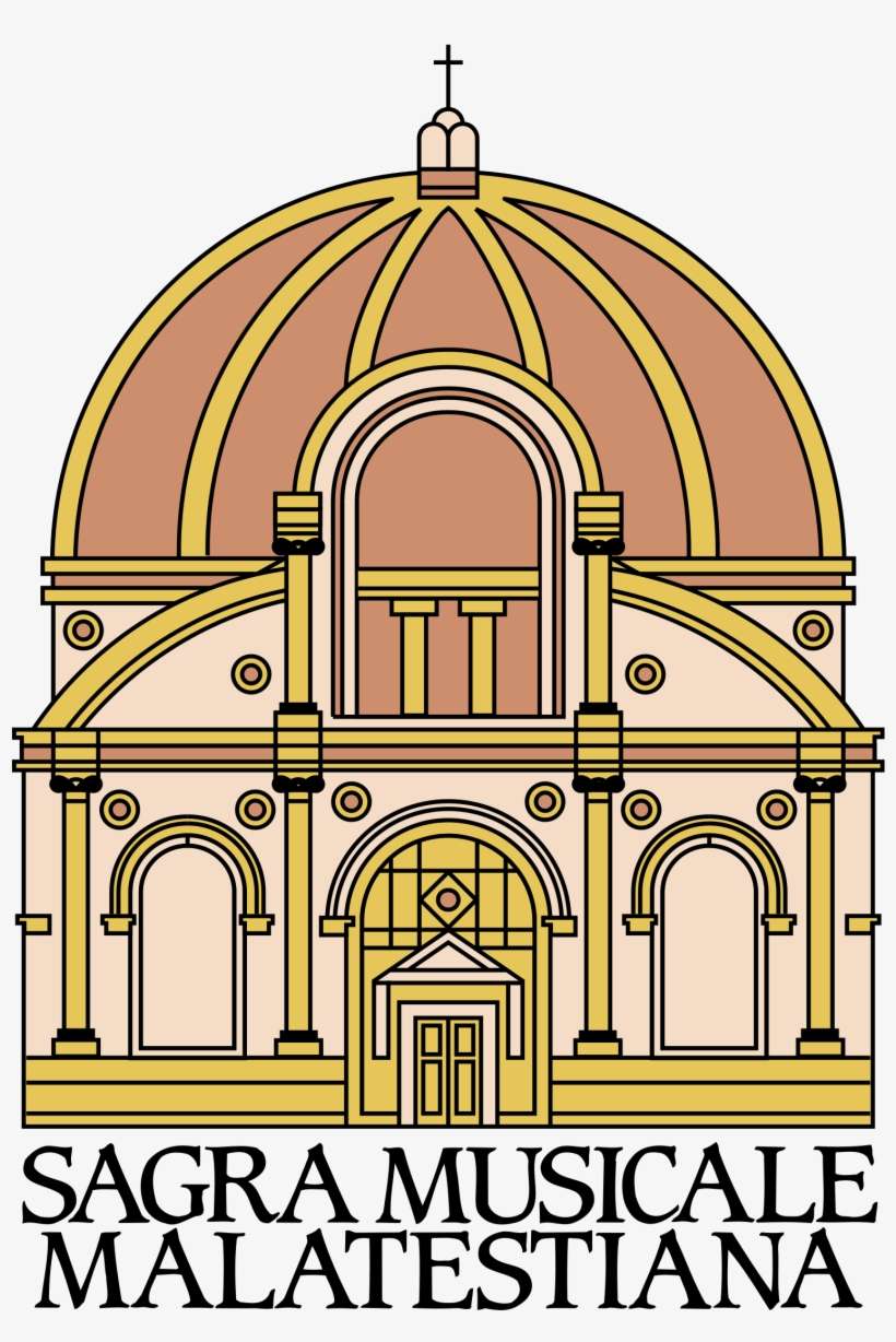 Vector Free Stock Sagra Musicale Malatestiana Logo - Arch, transparent png download