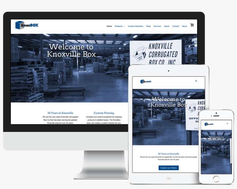 We Are Very Happy Knox Box Chose Us To Redesign Their - Online Advertising, transparent png download