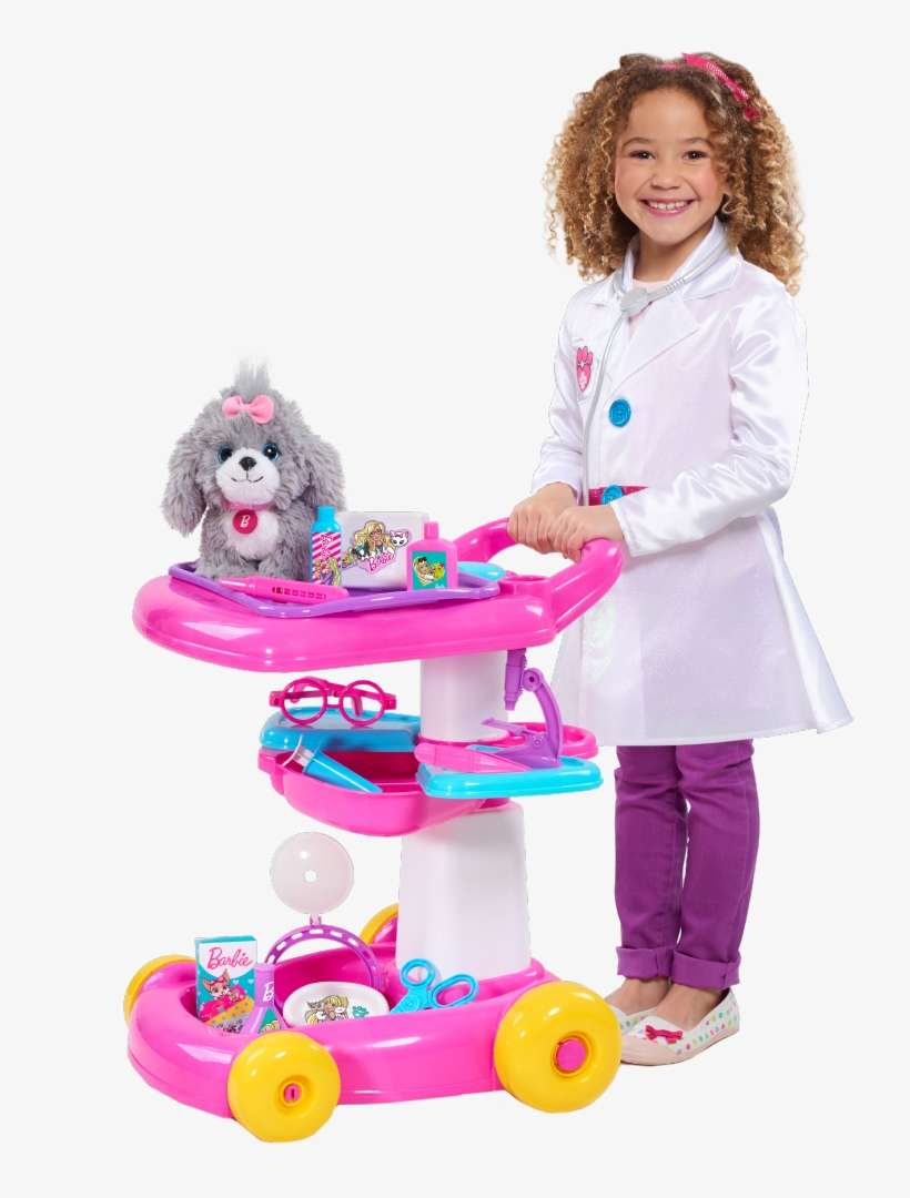 Barbie Pet Care Cart, transparent png download