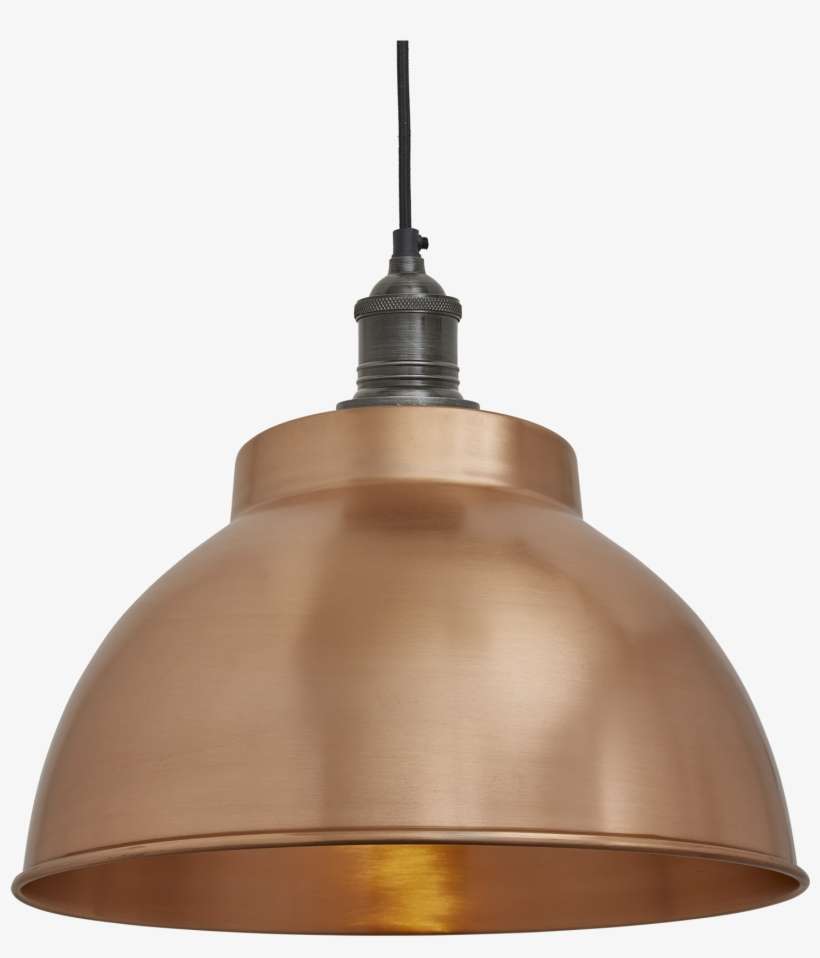 Brooklyn Dome Pendant - Pewter Dome Pendant Light, transparent png download