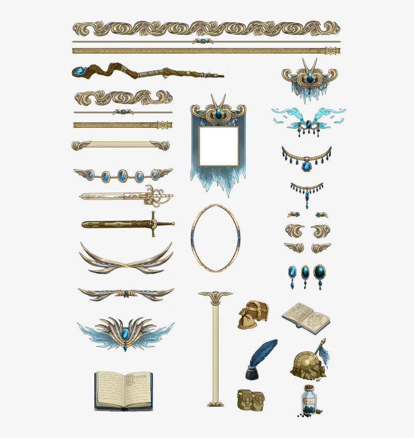 Has What's Listed, Plus Vertical Versions Of Many Dividers - Emblem, transparent png download