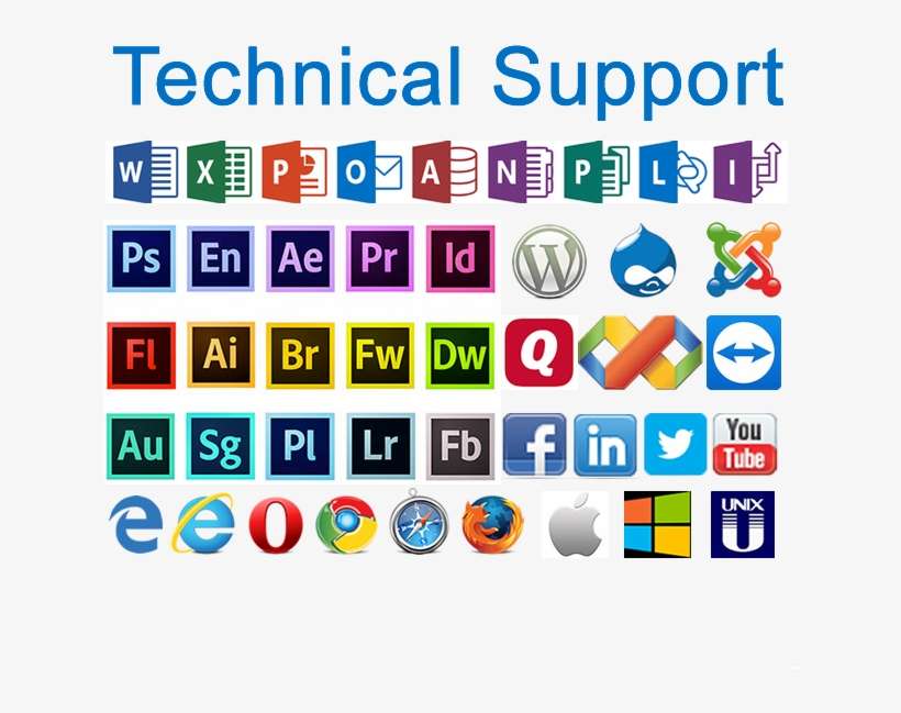 Tech Support - Adobe Creative Cloud 2019, transparent png download