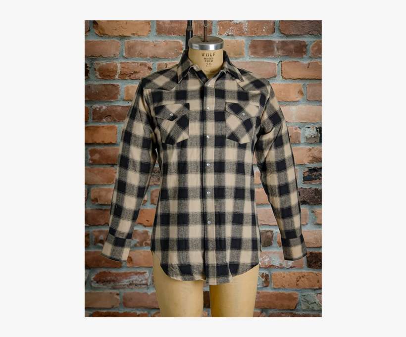 The Can-ultimate Men's Snap Plaid Flannel Shirt In - Plaid, transparent png download