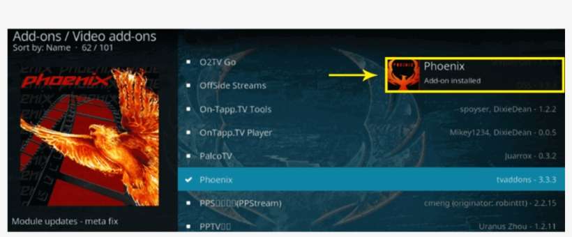 After Notification Phoenix Kodi Is Ready For Use In - Kodi Phoenix, transparent png download
