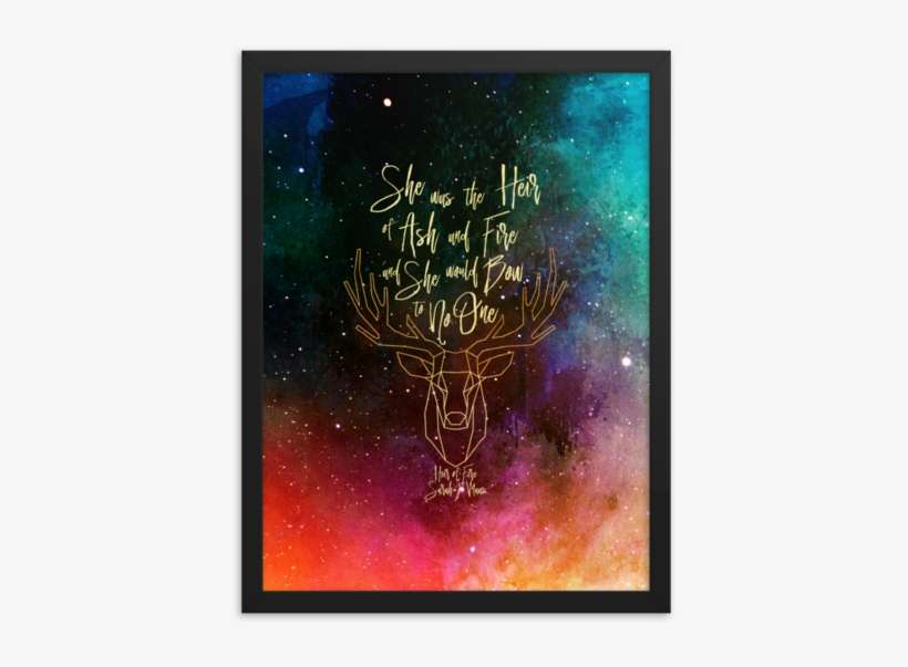 She Was The Heir Of Ash And Fire And She Would Bow - She Was Heir Of Fish And Ash Stry, transparent png download