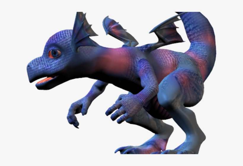 Baby Dragon Clipart - Clip Art, transparent png download