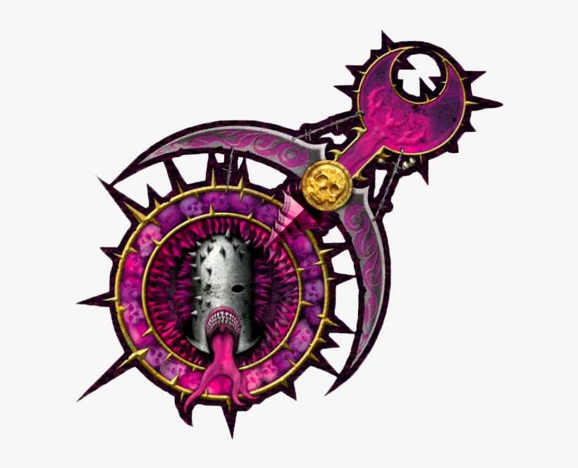 Warhammer Clipart Spiked - Warhammer Slaanesh, transparent png download