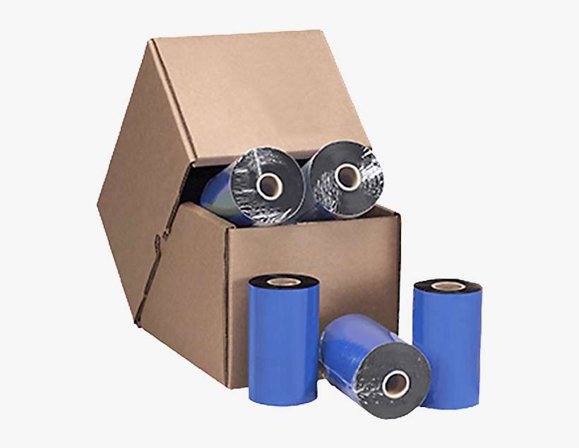 33 "x 985 'black Wax Ribbon Zebra Wax Ribbon - Box, transparent png download