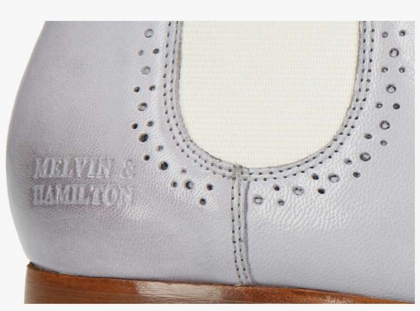 Ankle Boots Sally 16 Salerno Lavender Elastic Off White - Ballet Flat, transparent png download