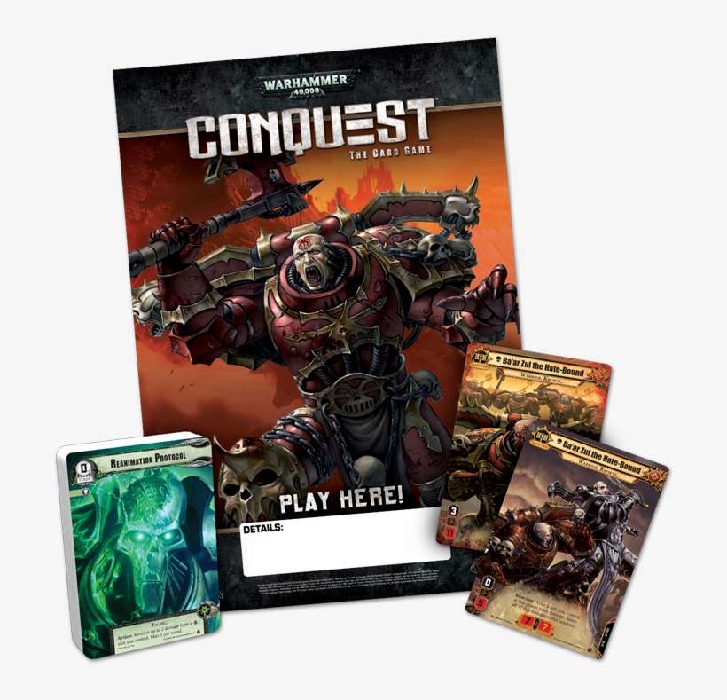 Now You, Too, Can Get In On The Action With The Summer - Warhammer Conquest Tournament Kit, transparent png download