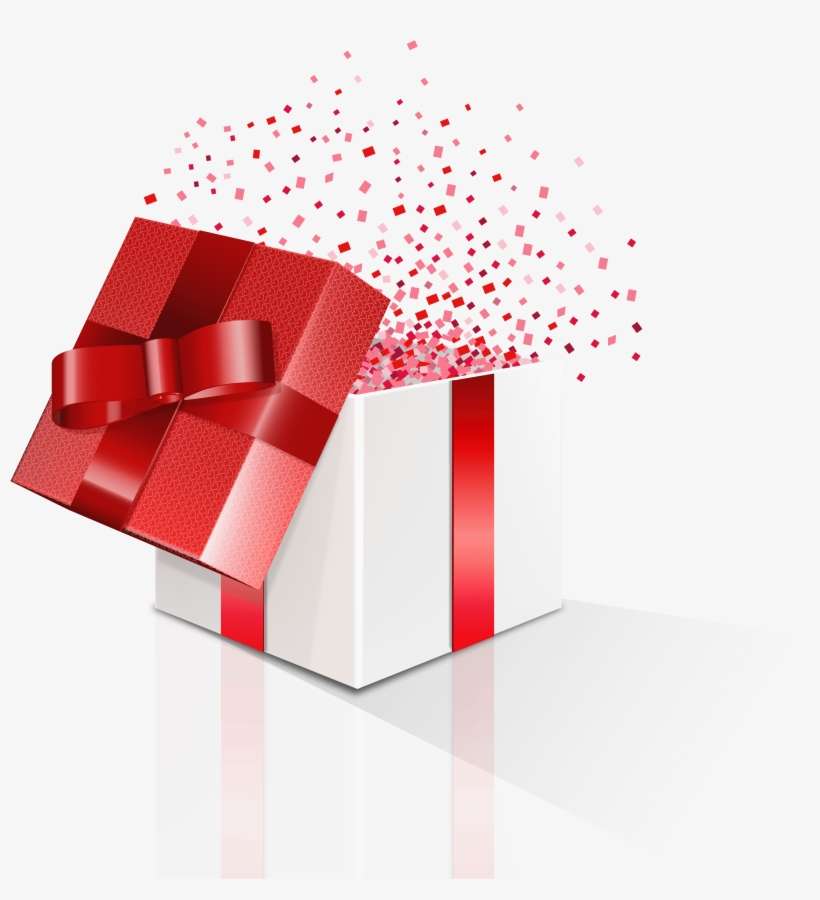 So I Thought I Shouldn't Be The Only One Getting In - Opened Present Box Png, transparent png download