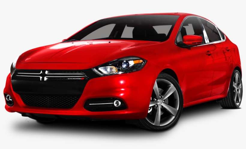 Red Dodge Dart Car - Honda Civic Rs Turbo, transparent png download