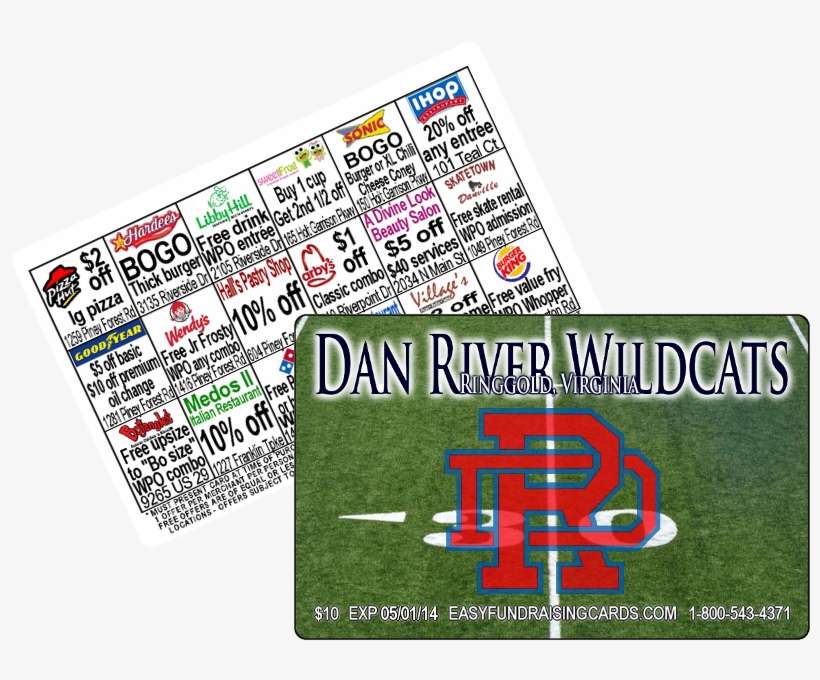 Football Discount Card Fundraiser - Football Discount Cards, transparent png download