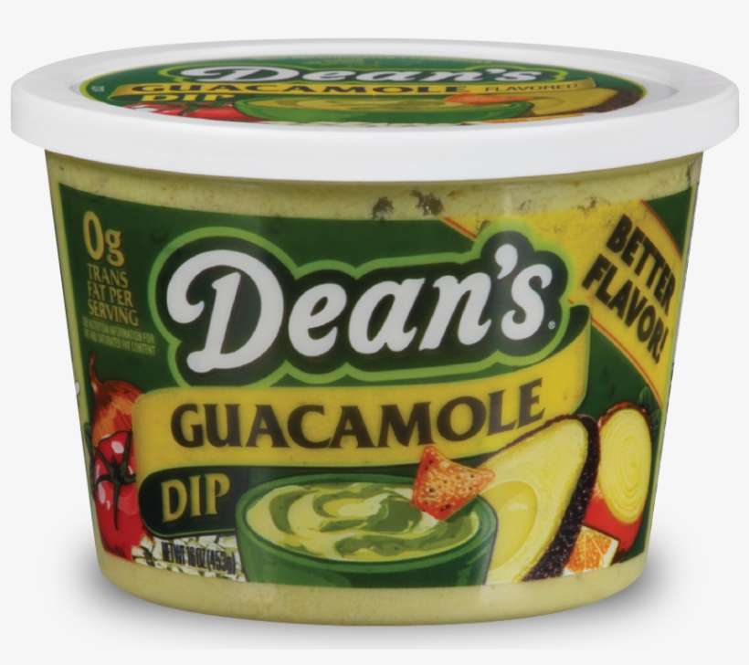 Dean's Dip - Guacamole Flavored - Guacamole Tin, transparent png download