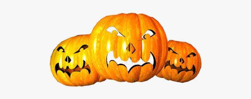Scary Pumpkin Png - Scary Pumpkin Halloween Png, transparent png download