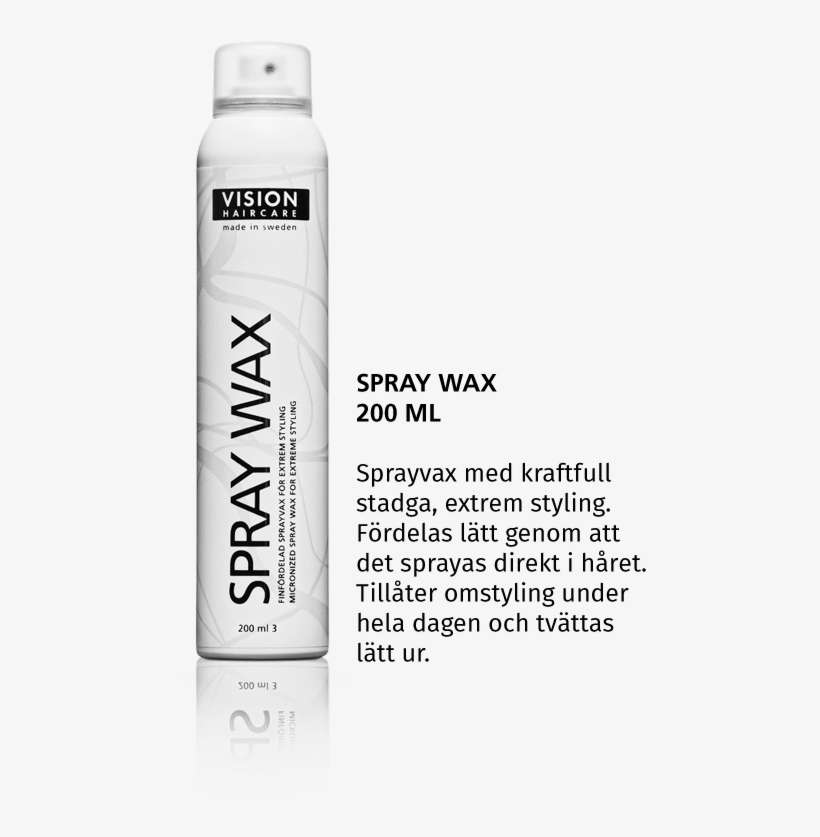 Spray Wax 200 Ml - Hair Care, transparent png download