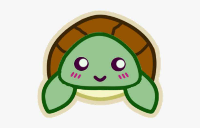 Sea Turtle Clipart Cute - Kawaii Sea Turtle, transparent png download