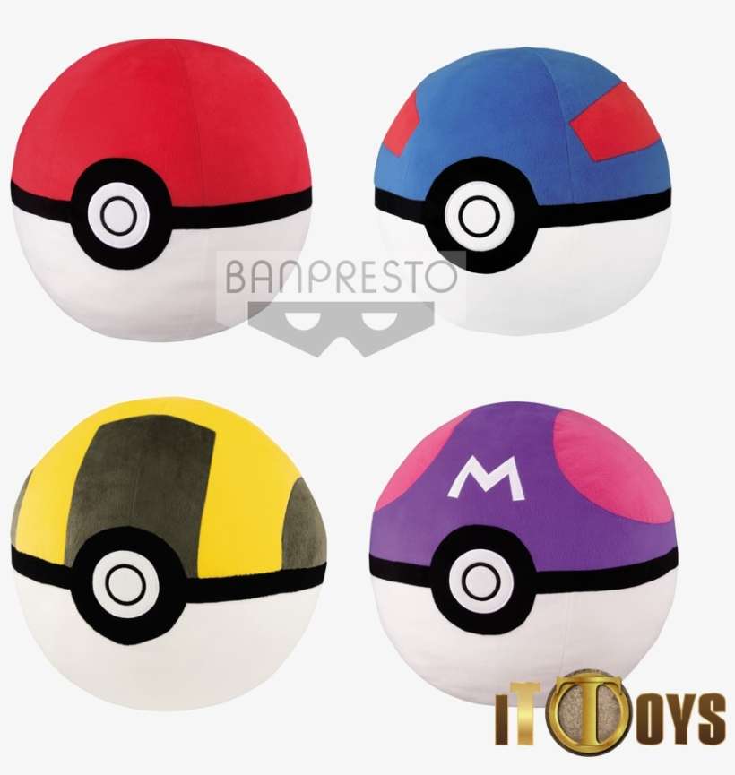 big pokeball plush