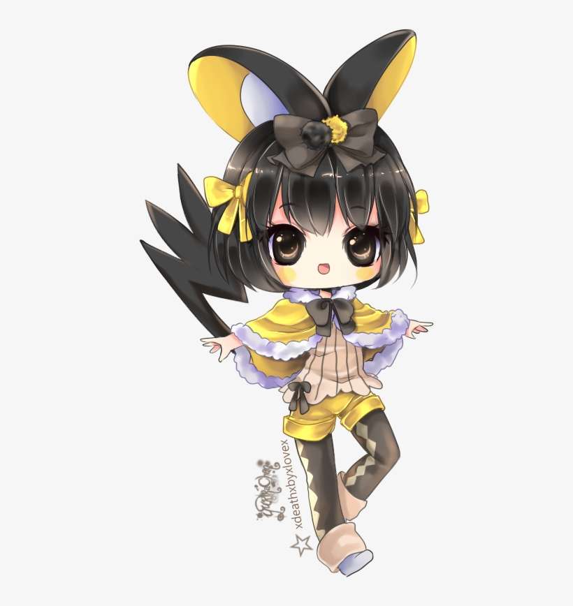 Image - Emolga Gijinka, transparent png download
