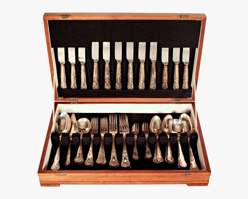 Home » Products » Silver Plated Kings Pattern Sheffield - Knife, transparent png download