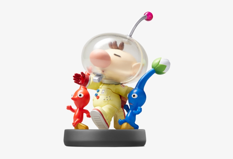Amiibo - Olimar - Smash V1 - Super Smash Bros Amiibo Olimar, transparent png download