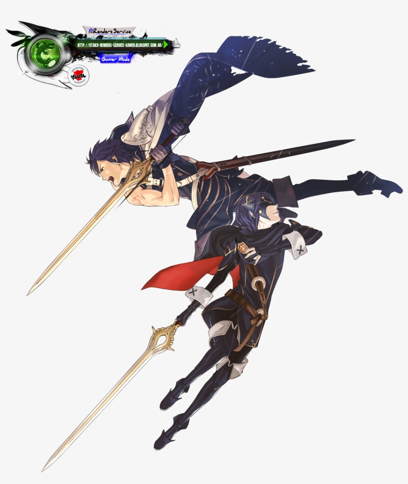 Fire Emblem Awakening Lucina And Marth, transparent png download