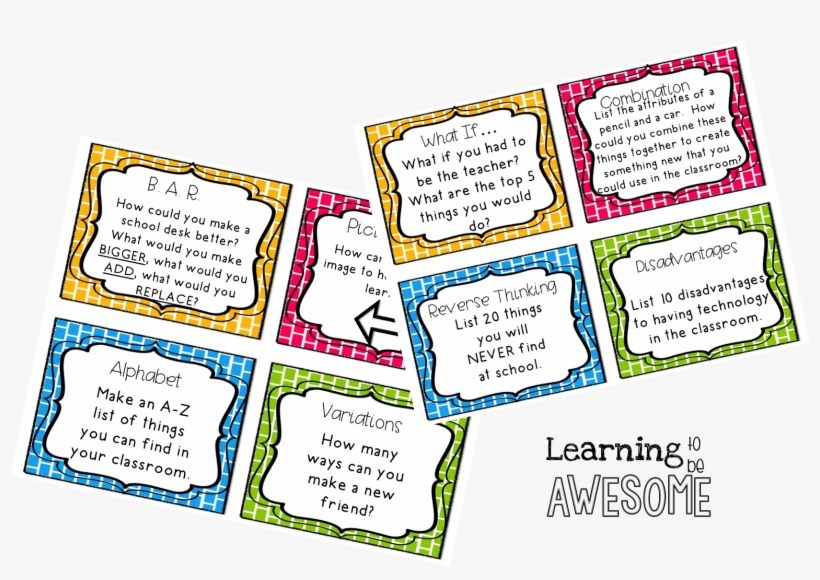 If You Have Lower Grade Kiddos Then These Prompts Would - Need To Know I Learned, transparent png download