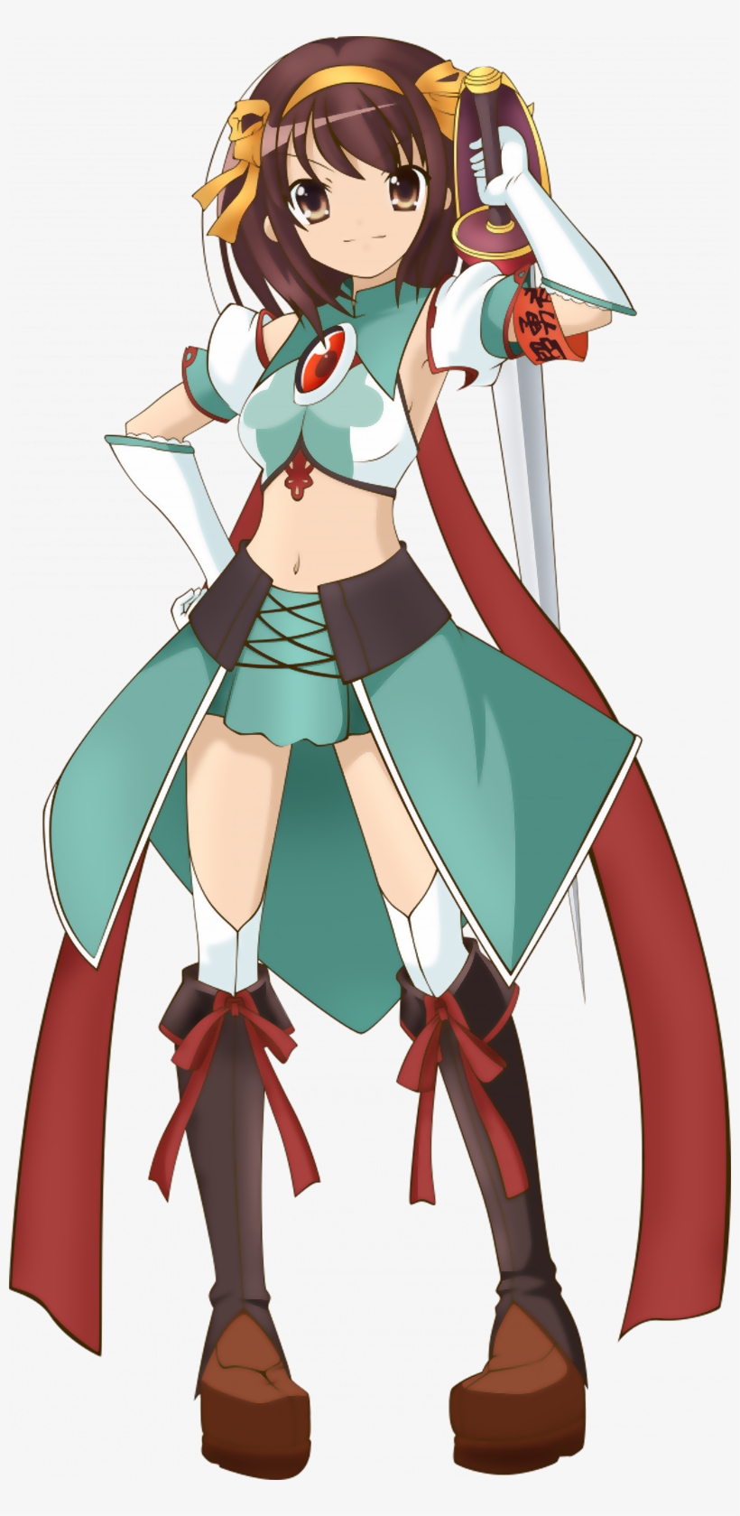 Superheroine Haruhi And Suzumiya Haruhi - Melancholy Of Haruhi Suzumiya Png, transparent png download