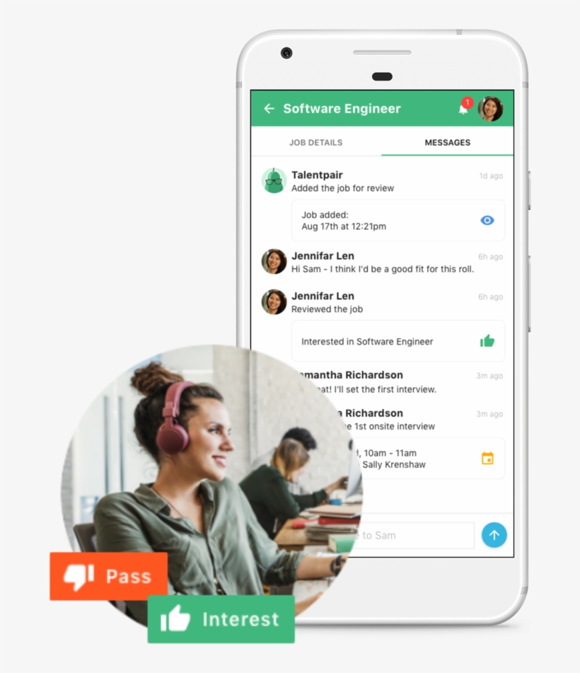 Cap Active Job Message Mobile Pixel Pass Interest Candidate - Creative Employees, transparent png download