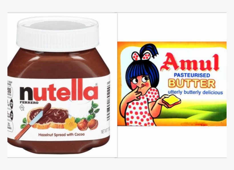 As Butter Is Equivalent To Amul Chocolate Spread Is - Nutella Price In Sri Lanka, transparent png download