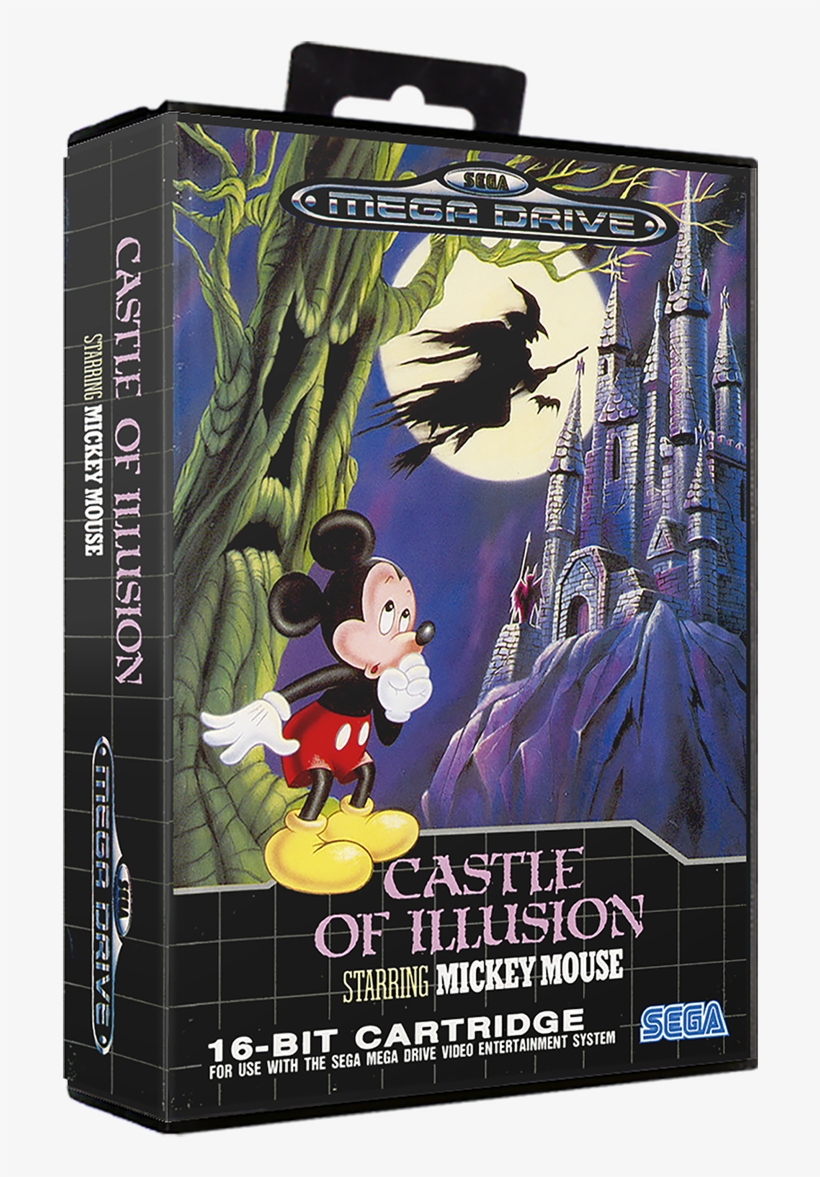 Castle Of Illusion Starring Mickey Mouse - Mickey Castle Of Illusion Megadrive, transparent png download