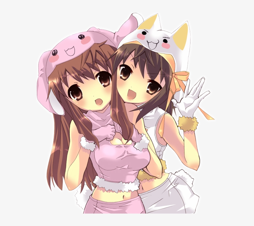 Haruhi Suzumiya & Mikuru Asahina - Imágenes De Buenos Días Y Feliz Lunes, transparent png download