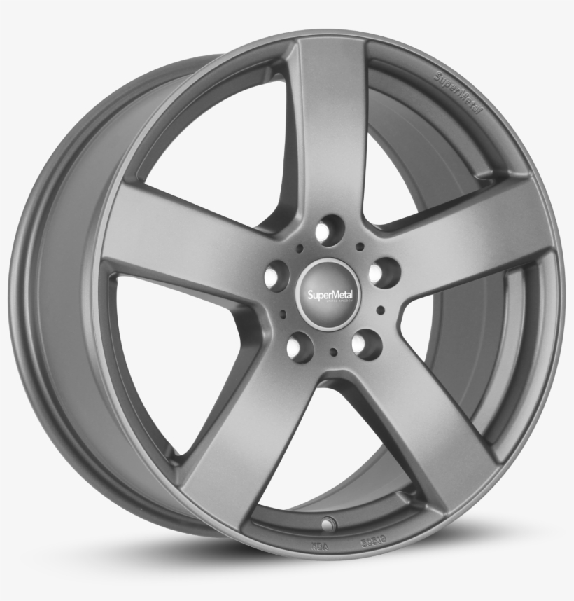 18" Supermetal Bolt Matt Grey Alloy Wheels For - Oz Rim Off Road, transparent png download