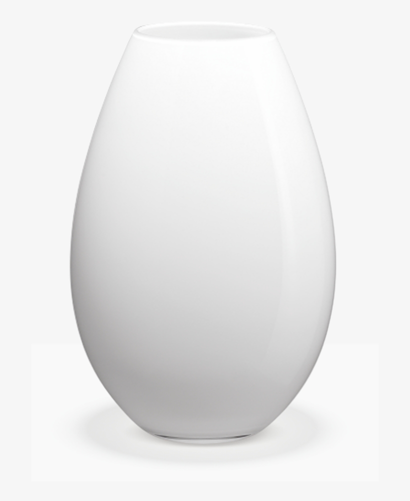 Vase - Hvid Cocoon Holmegaard Vase, transparent png download