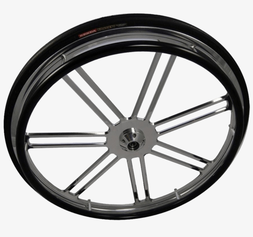 Glide 24″ 25″ Billet Custom Aluminum Wheelchair Wheels - Tread, transparent png download