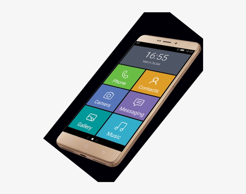 Section 4 Bg Right Half - Smartphone, transparent png download