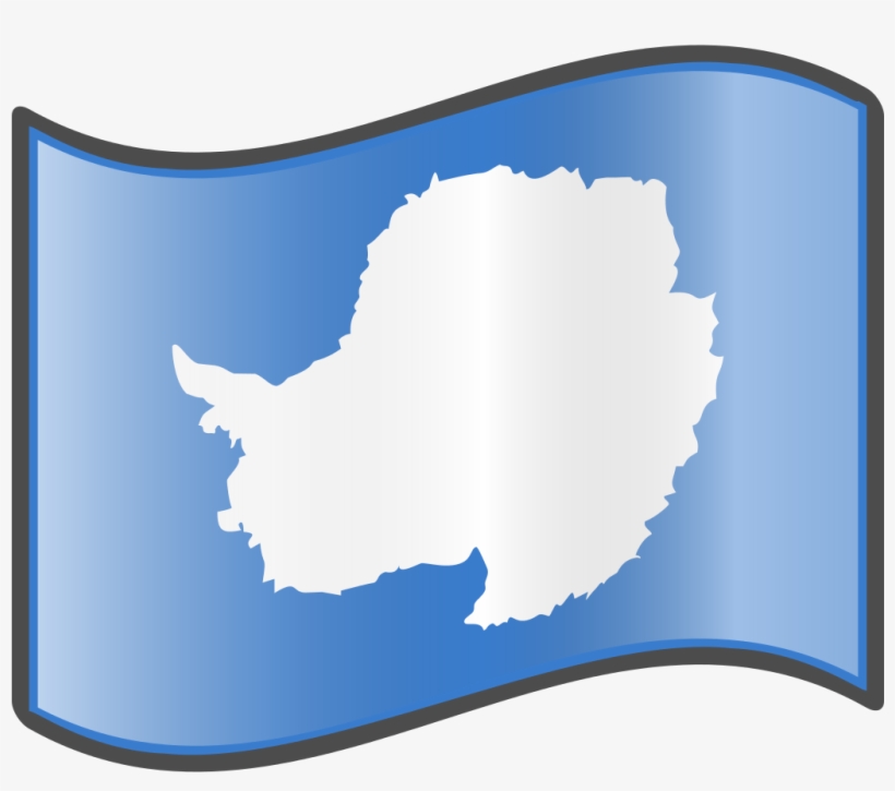 Nuvola Antarctica Flag - Flag Of Antarctica, transparent png download