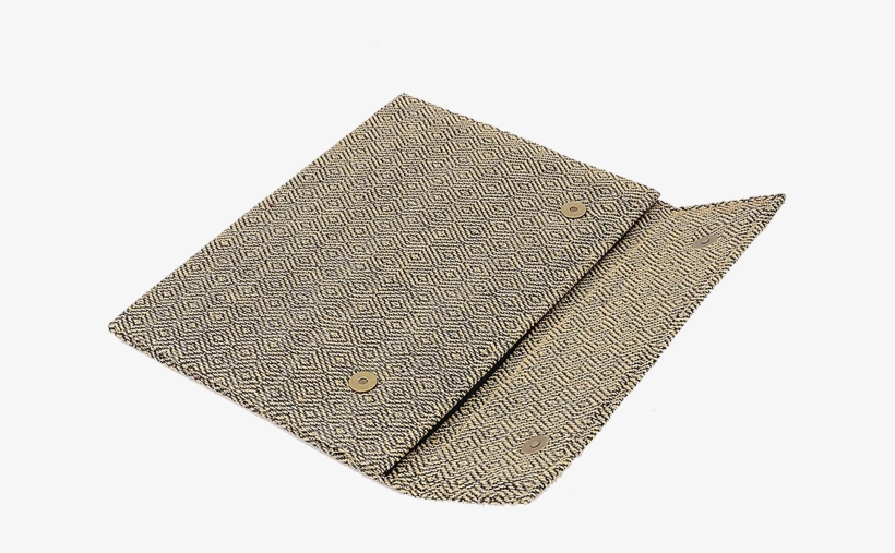 Trash To Cash Jute File Folder With Kantha Embroidered - Mesh, transparent png download