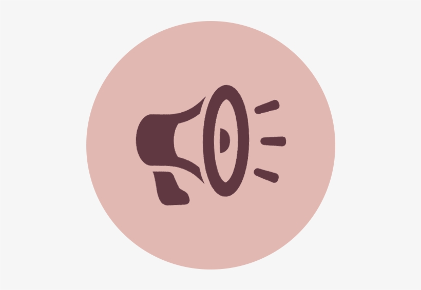 Bullhorn-icons - Circle, transparent png download