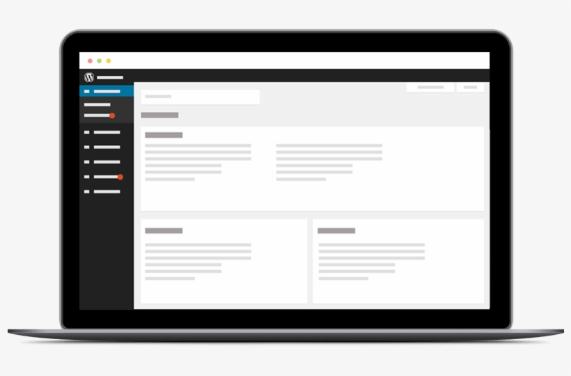 Laptop-mockup - Flat Panel Display, transparent png download