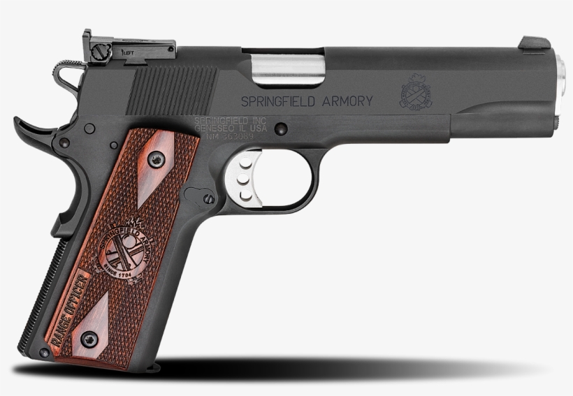 1911 Range Officer® - Springfield 1911 Range Officer, transparent png download
