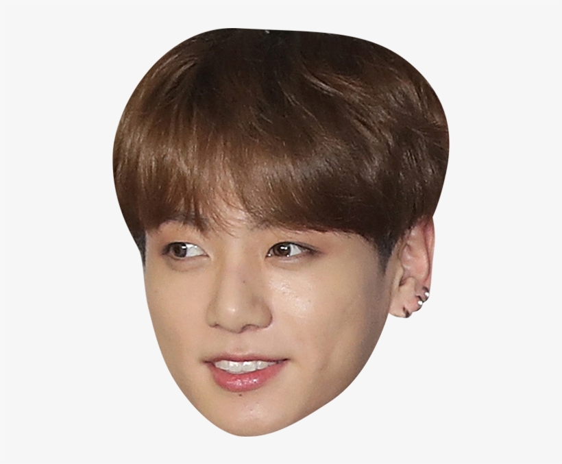 Jungkook Celebrity Mask - Jungkook Bts Face, transparent png download