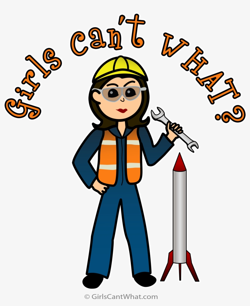 Girls Cant What Sticker Logo - Happy Women Engineers Day, transparent png download